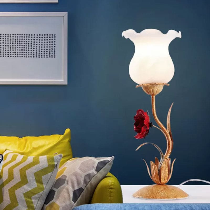 Decorative Flower Table Lamp for Bedroom