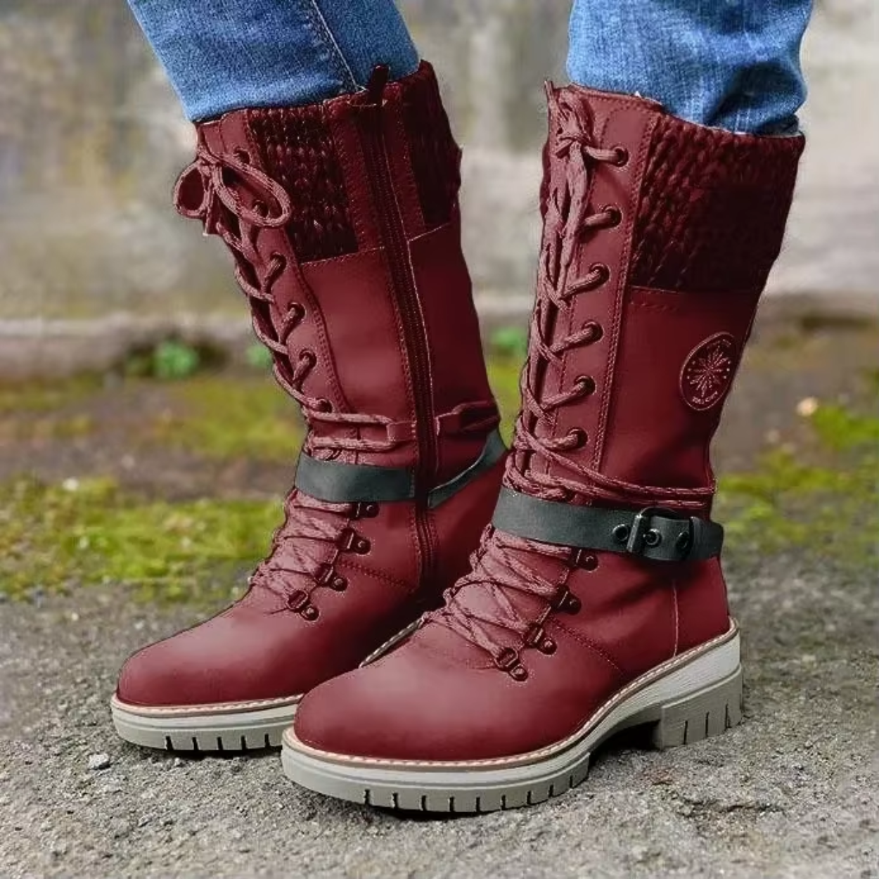 Waterproof Warm Mid-Calf Winter Boots