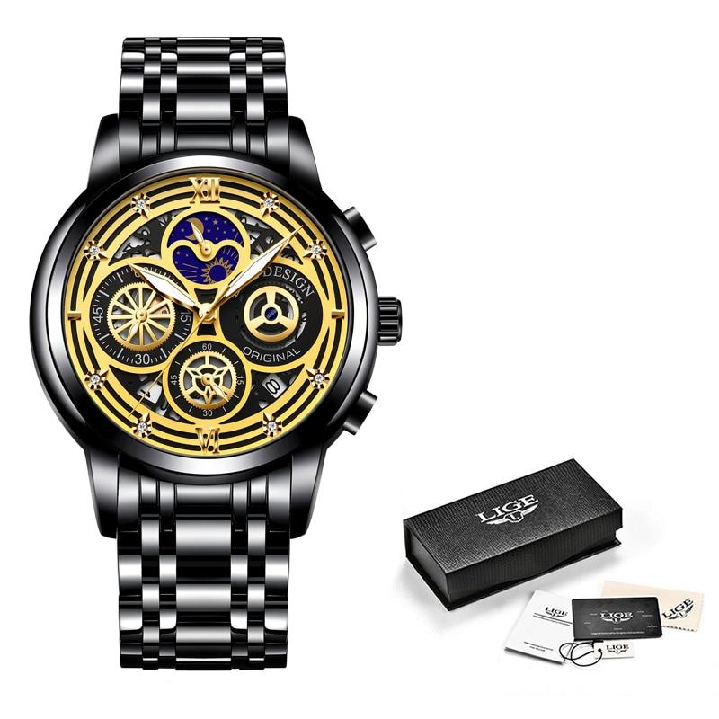 Elegant wristwatch for man