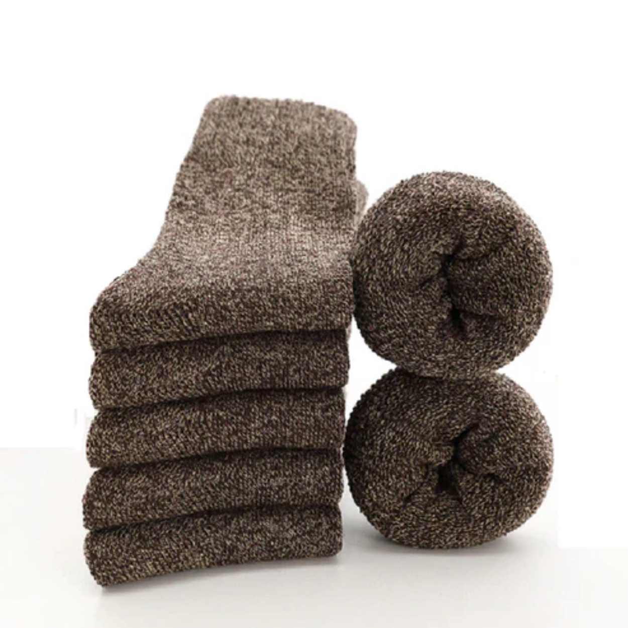 5 Pairs of Thick and Warm Wool Socks