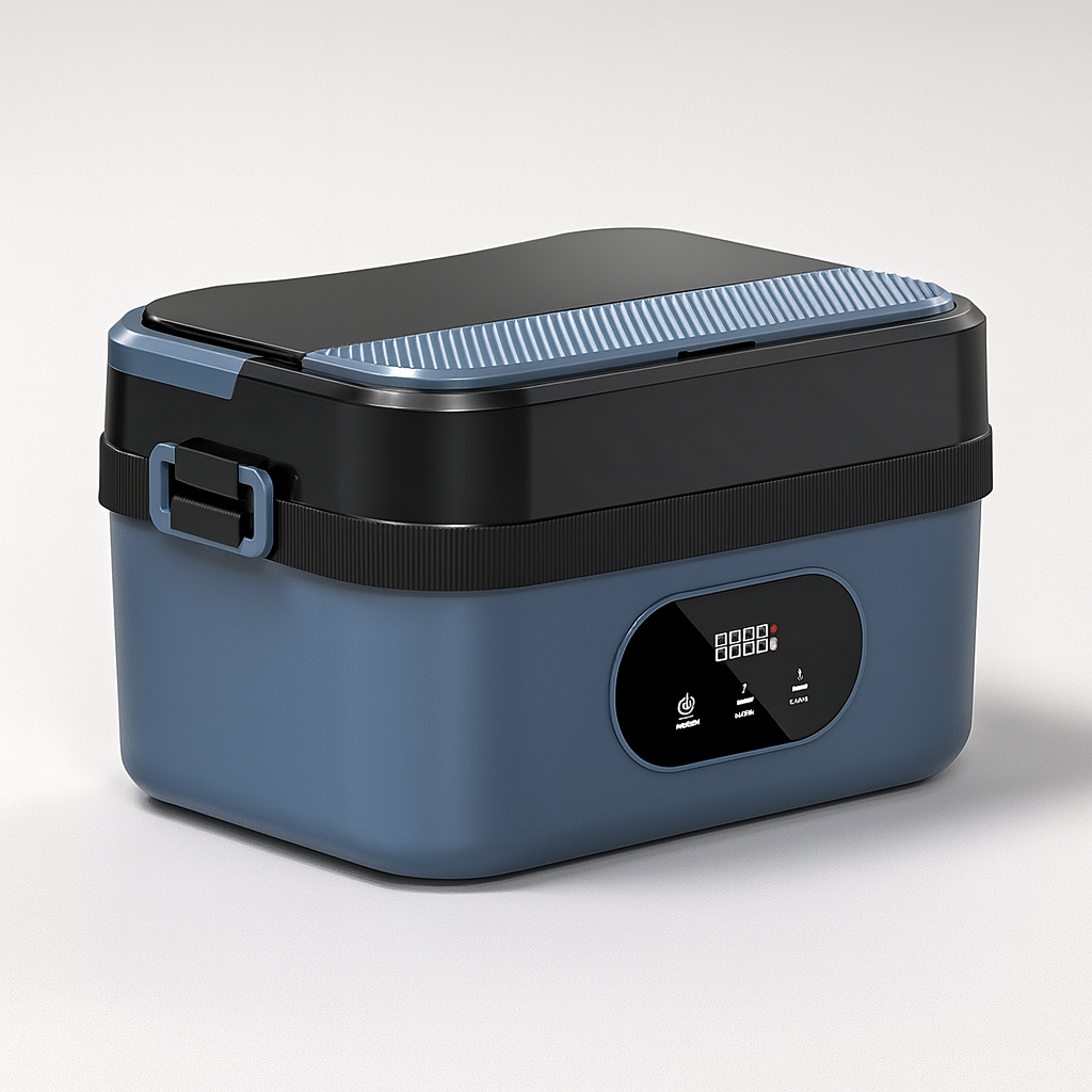 Portable Stainless Steel Heated Lunch Box