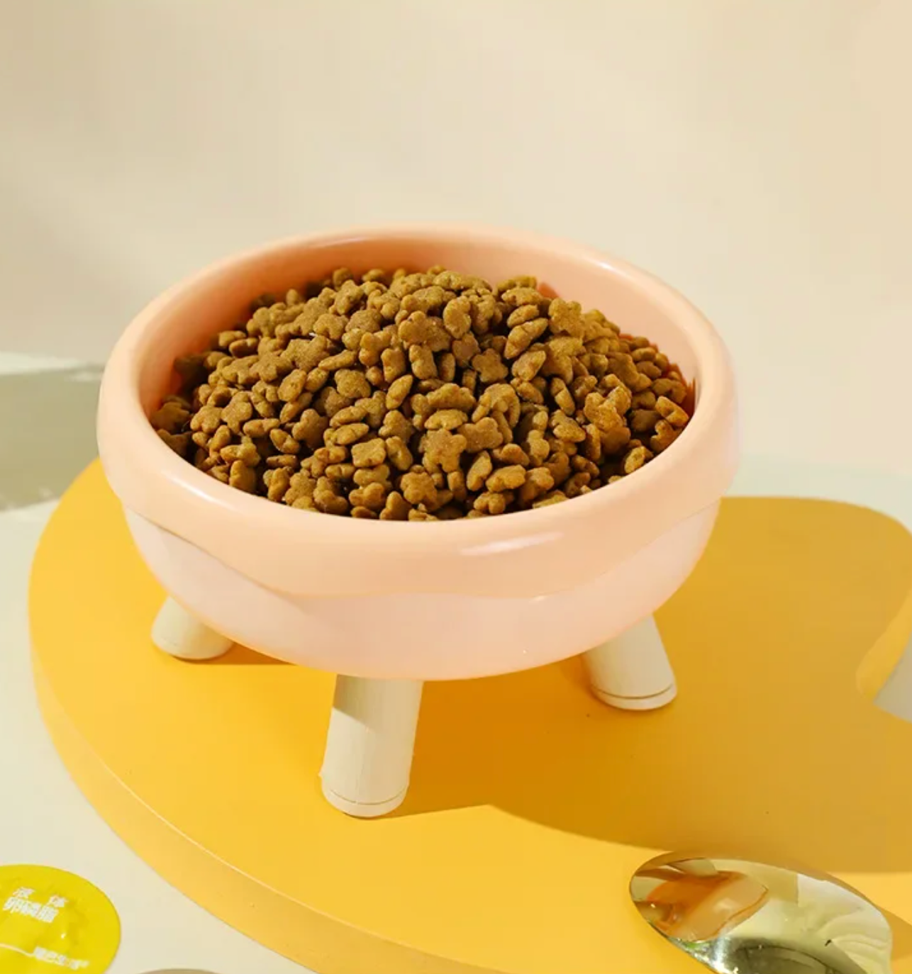 Round Animal Food Bowl