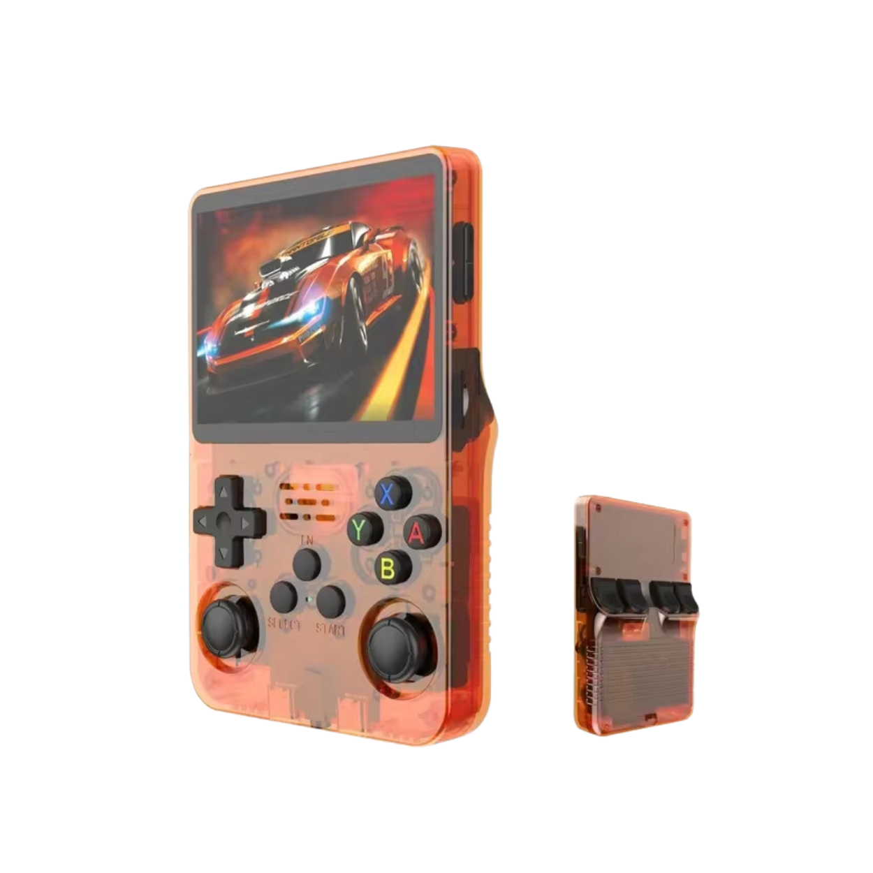 Portable Retro Game Console with LCD Screen