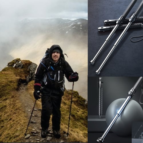 Ergonomic Automatic Extending Cane