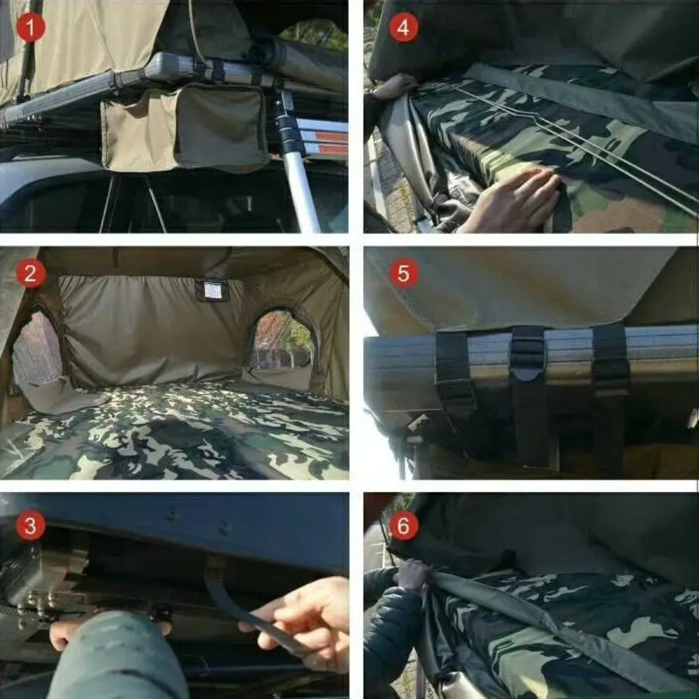 Family Roof Tent with Large Space