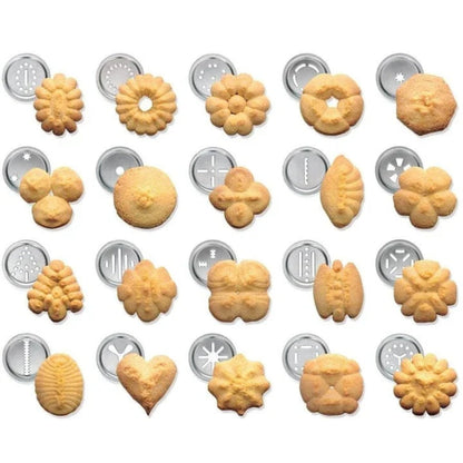 Aluminum Cookie Cutter with 20 Shapes and 4 Tips