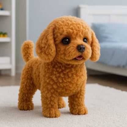 Realistic Electronic Puppy Plush Toy