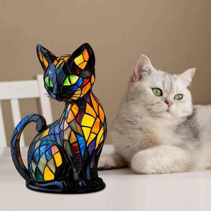 Fun and Colorful Cat Lamp