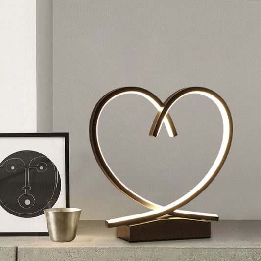 Table de Chevet Bois Flammé Romantique - Santeova