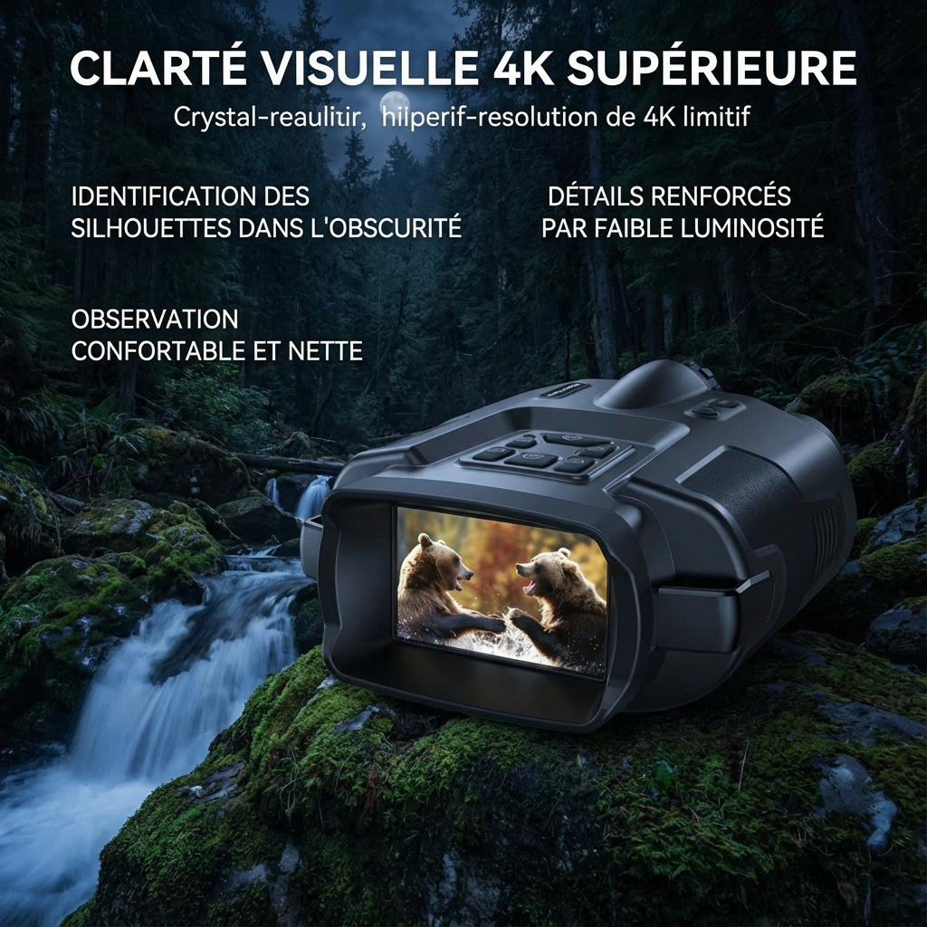 Marcherelle™ – Night Vision Binoculars 4k with Wide and Clear Image
