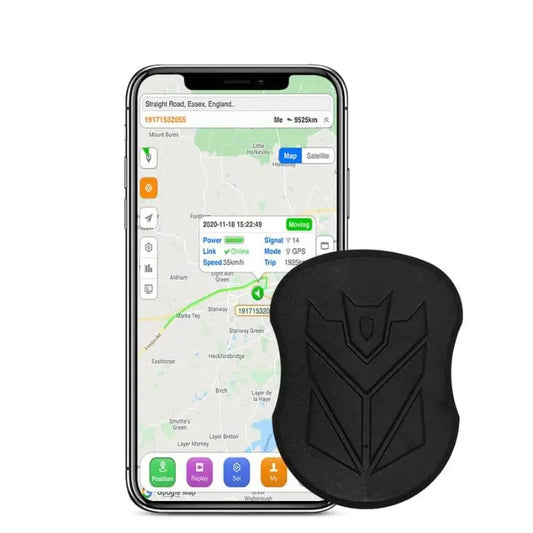 Traceur GPS Compact Étanche pour Véhicule et Moto avec Micro - Santeova