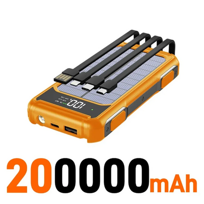 Portable Solar Power Bank Universal Charger