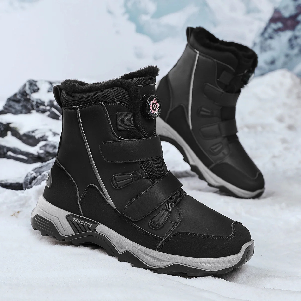 Warm and Waterproof Winter Boots for Women and Men