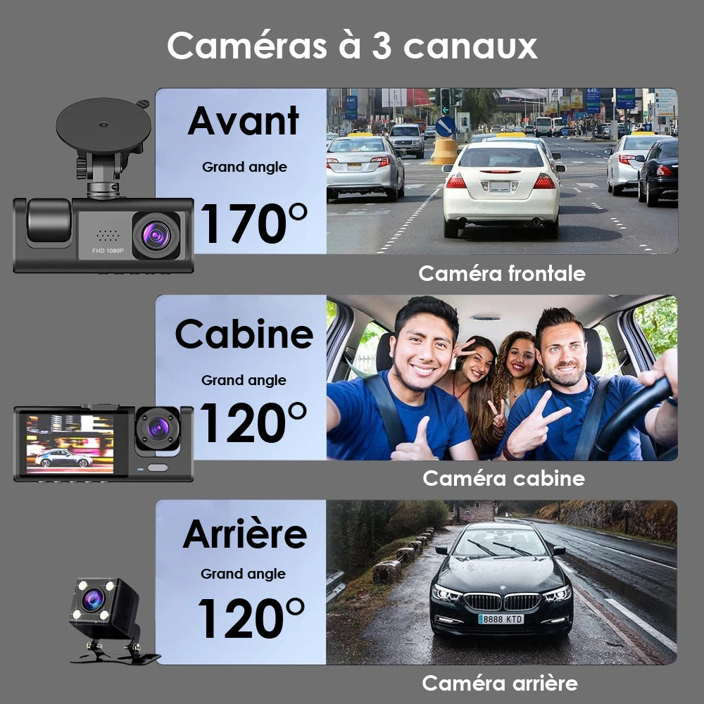 Dual System Front/Rear Full HD Car Camera