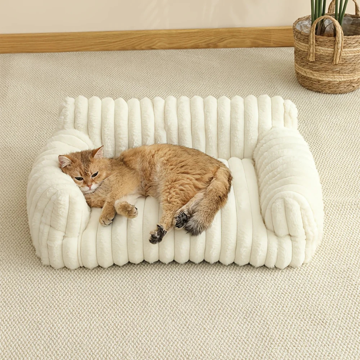 Orthopedic and Comfortable Cat Bed