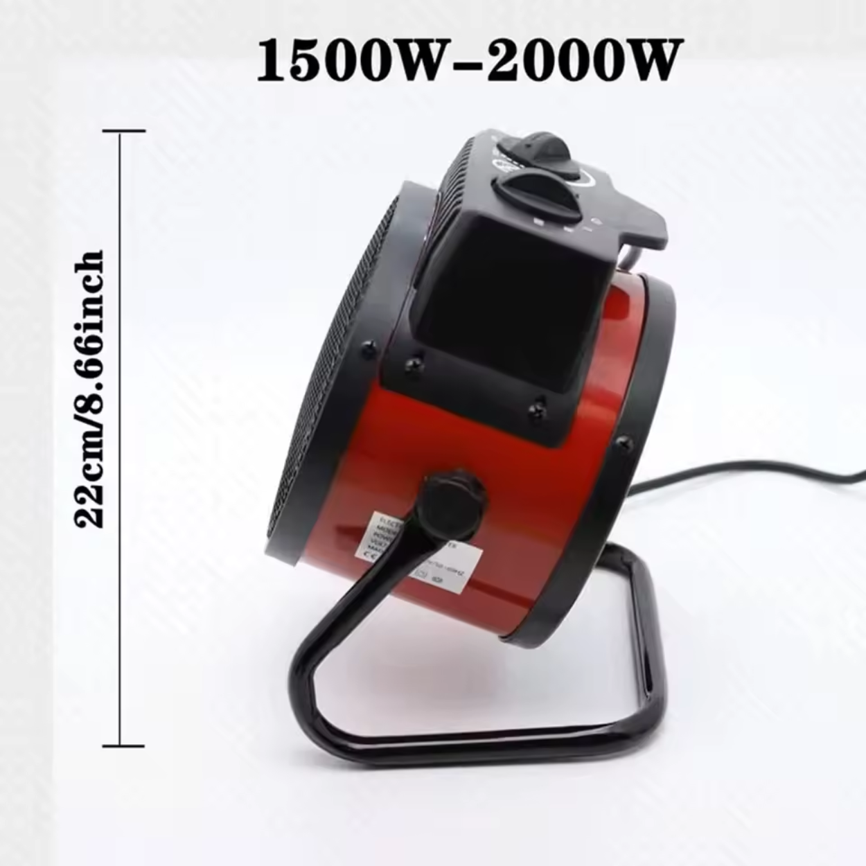 Powerful Electric Heater 1500W/2000W/3000W for Outdoor Use