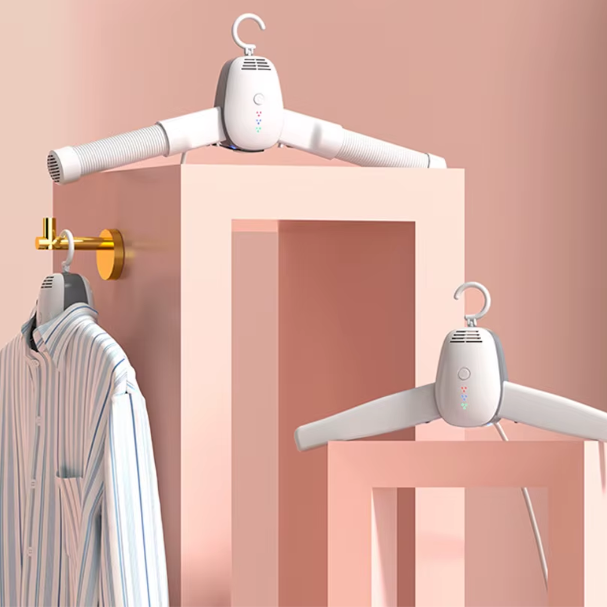 Compact Clothes Dryer Hanger