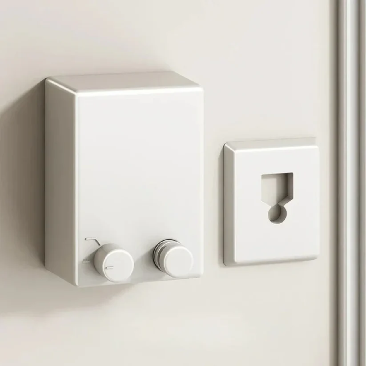 Retractable Laundry with Wall Mount Hooks