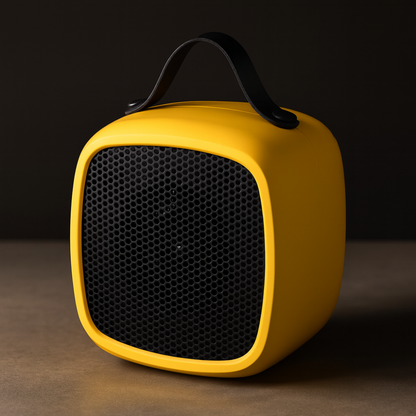 Elegant Compact Ceramic Heater for Home and Office