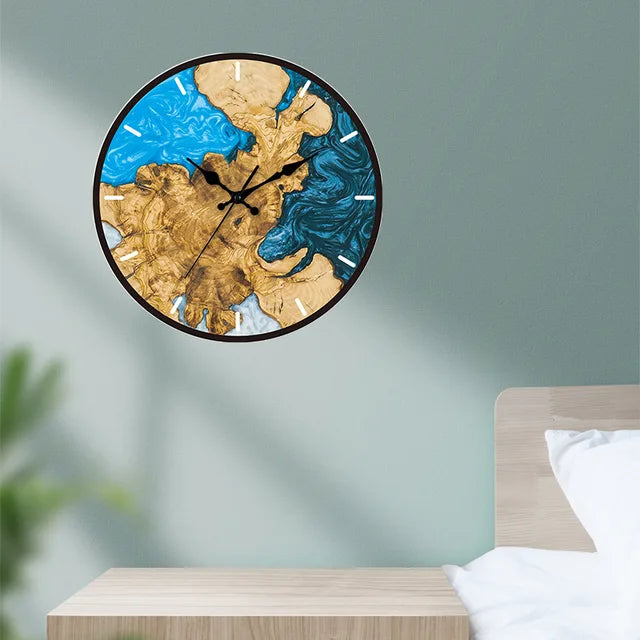 Modern Transparent Acrylic Wall Clock Design