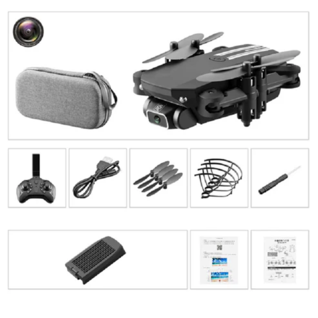 Mini 4K WiFi Drone with Portable HD Camera