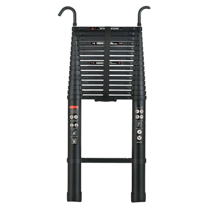 Échelle Télescopique Aluminium 6m2 Haute Sécurité - Marcherelle