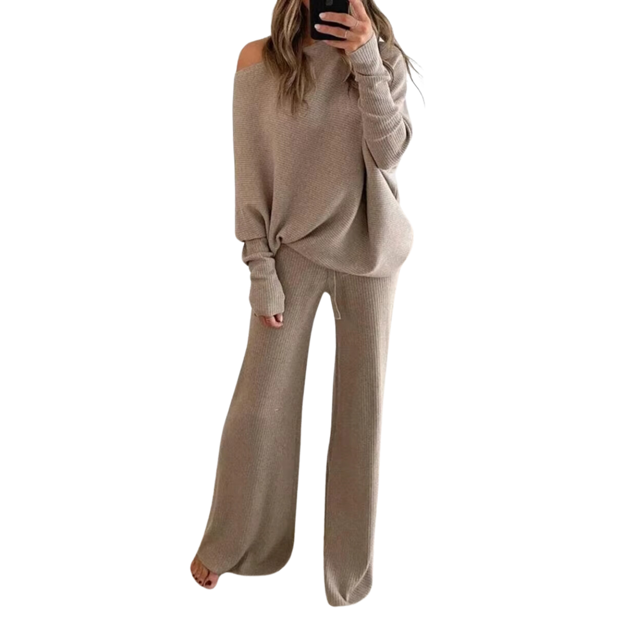 Comfortable and Stylish Sweatpants and Sweater