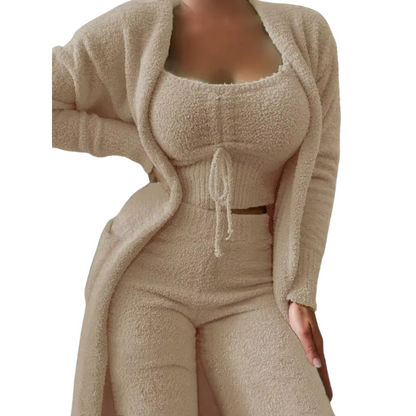 Soft and Comfortable Velvet Pajamas for Women