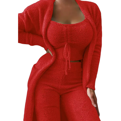 Soft and Comfortable Velvet Pajamas for Women