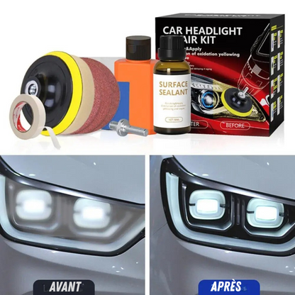 Car Headlight Repair Kit, Quick and Easy Renovation