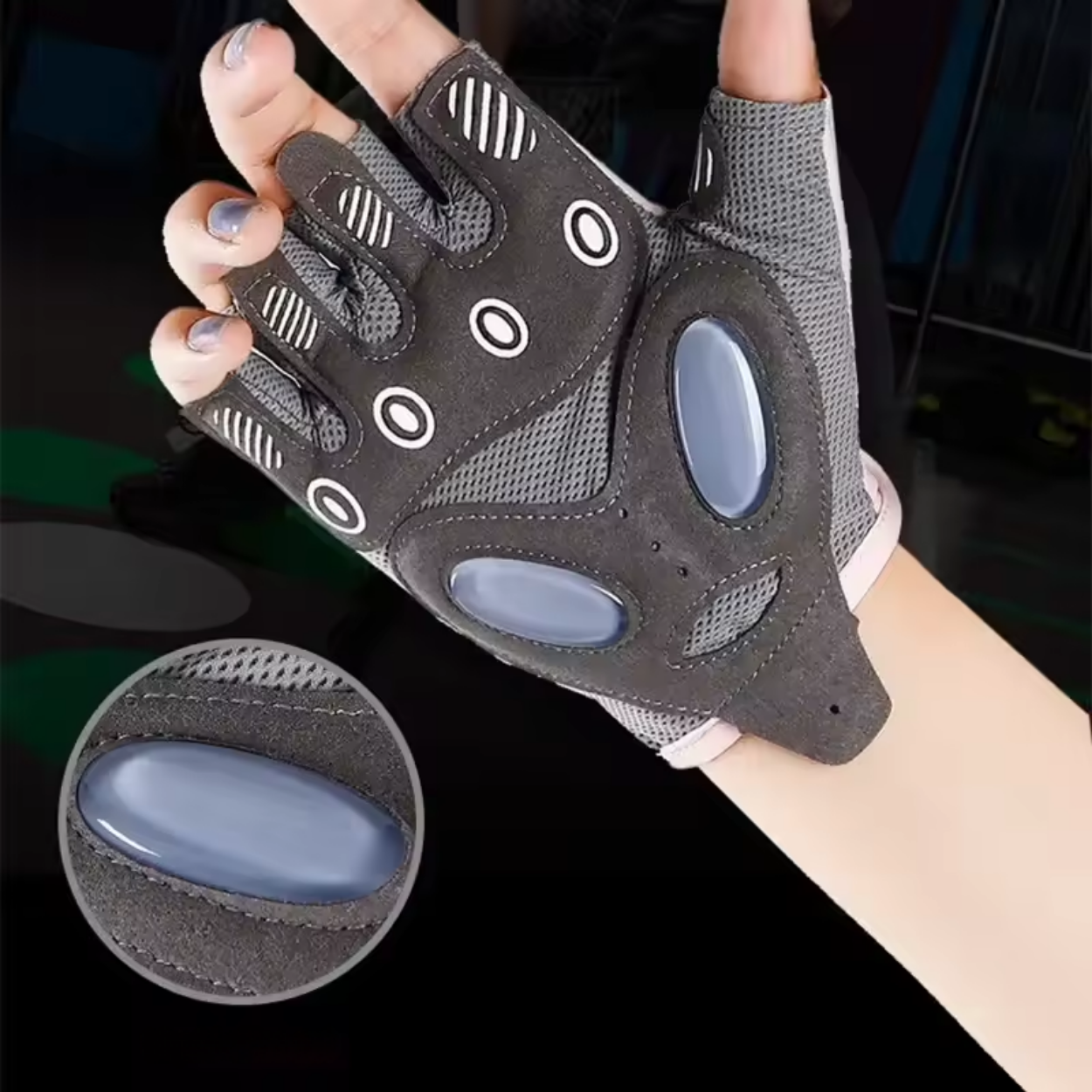 Grip and Breathable Sports Gloves for Weightlifting