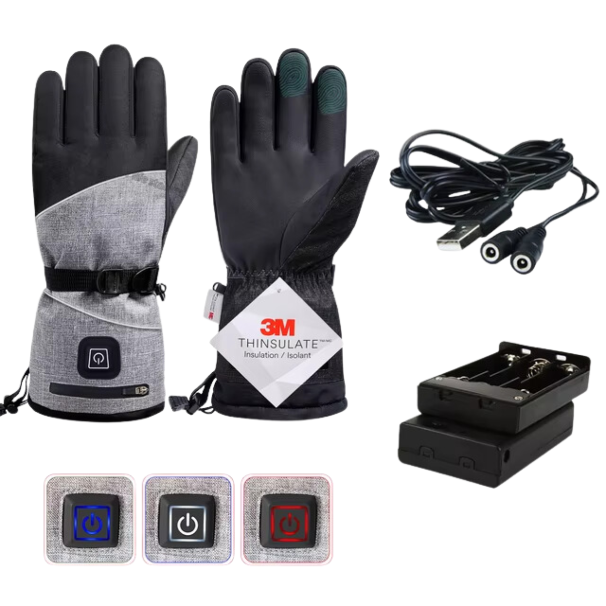Electric Heated Gloves for Men and Women