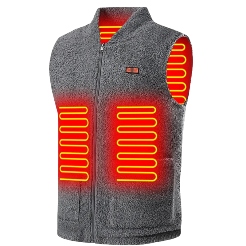 USB Electric Heating Vest with 8 Adjustable Zones