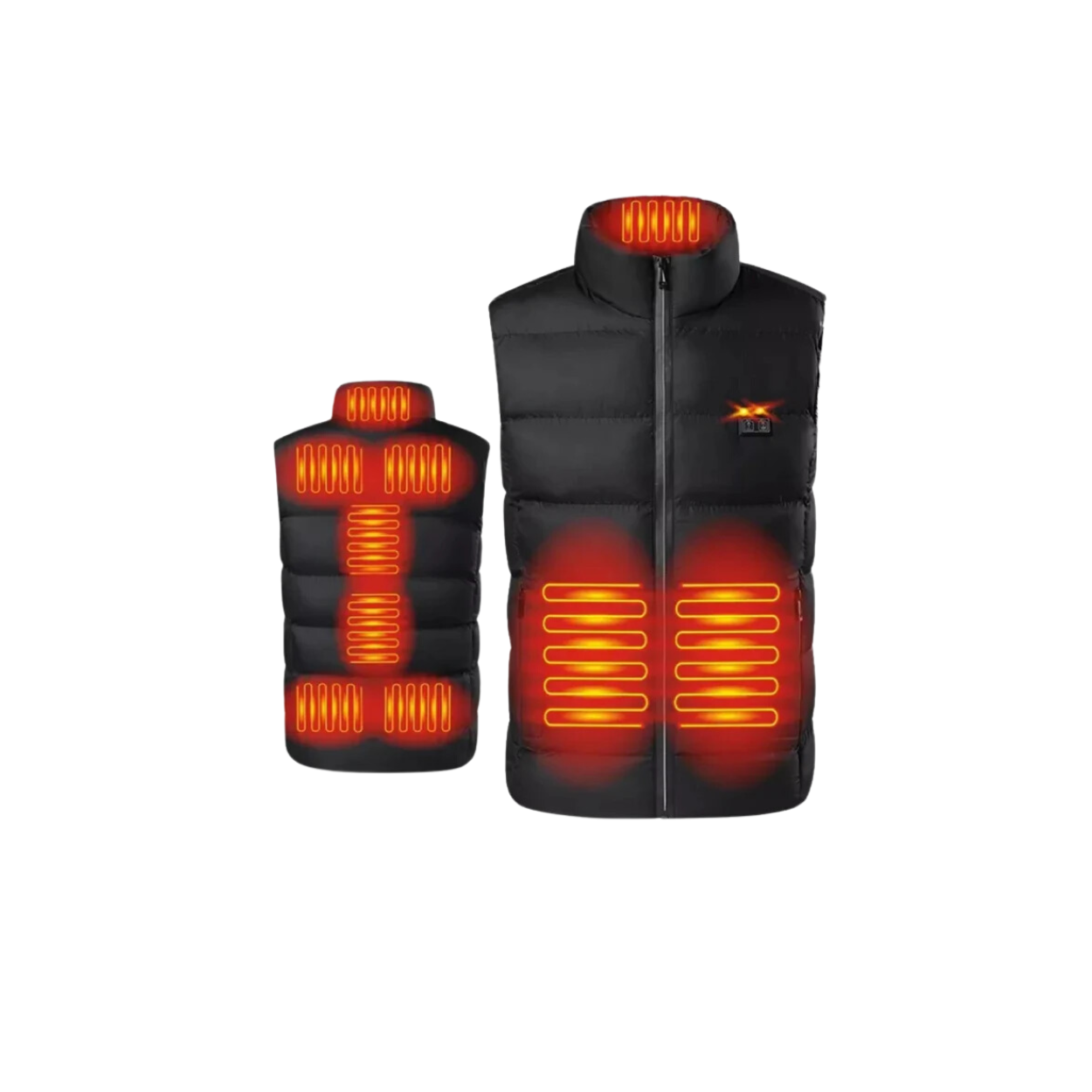 Thick and Heated Winter Vest