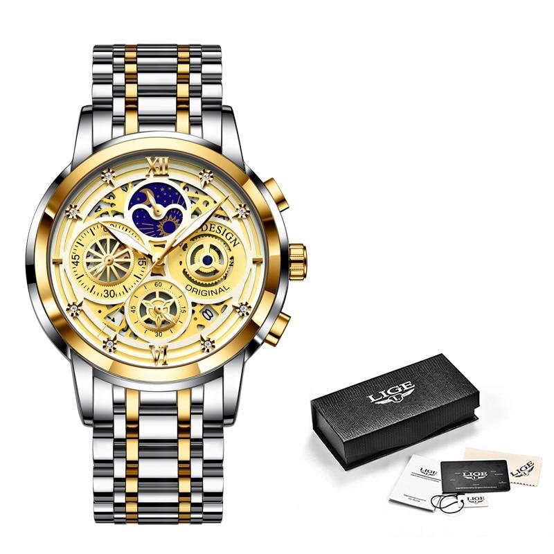 Elegant wristwatch for man