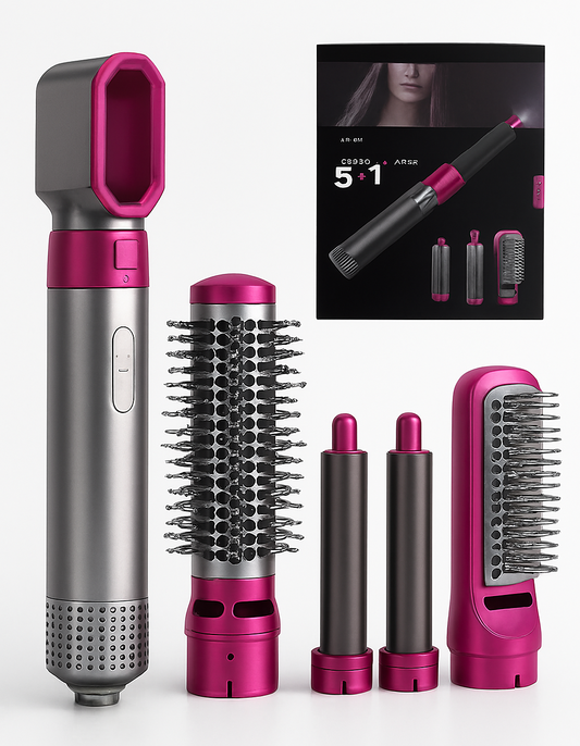 Styliste Cheveux Pro - Kit Bouclage & Séchage pour Tous Types de Cheveux - Foivo