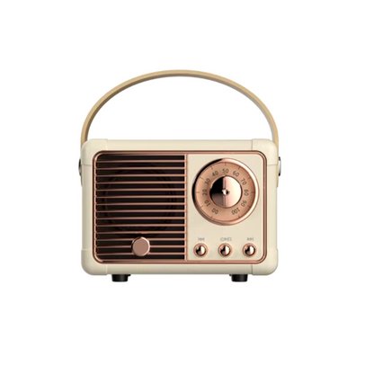 Compact Vintage Wireless Speaker