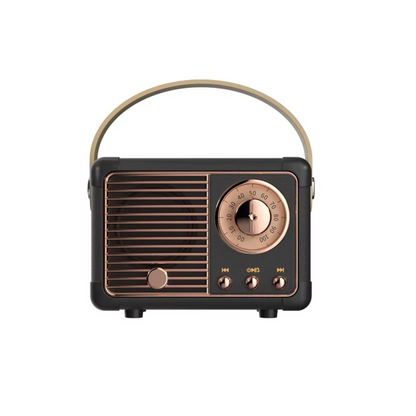 Compact Vintage Wireless Speaker