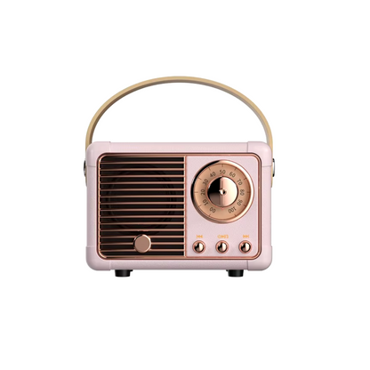 Compact Vintage Wireless Speaker