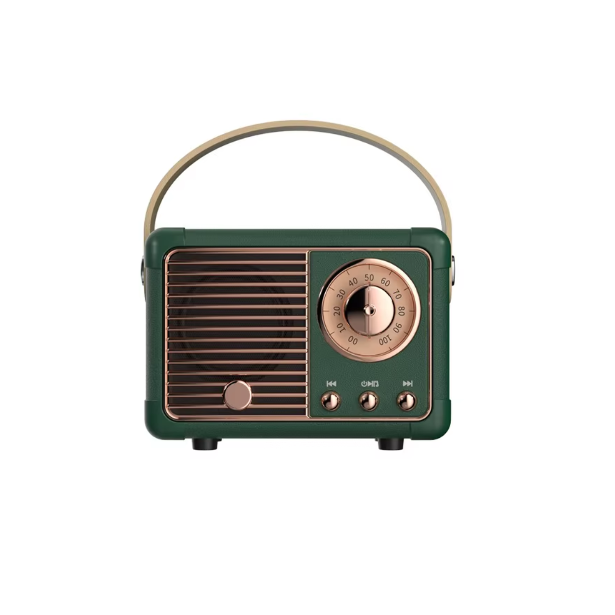 Compact Vintage Wireless Speaker