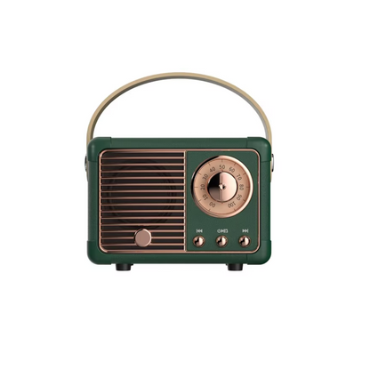 Compact Vintage Wireless Speaker