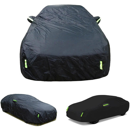 Housse de Voiture Imperméable avec Bandes de Sécurité et Protection Solaire - Santeova
