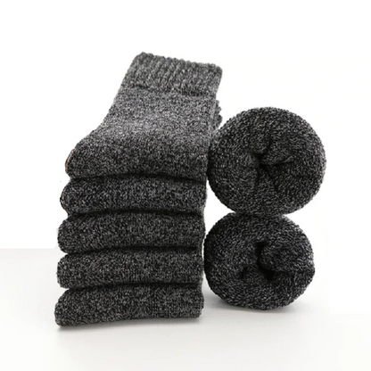 5 Pairs of Thick and Warm Wool Socks