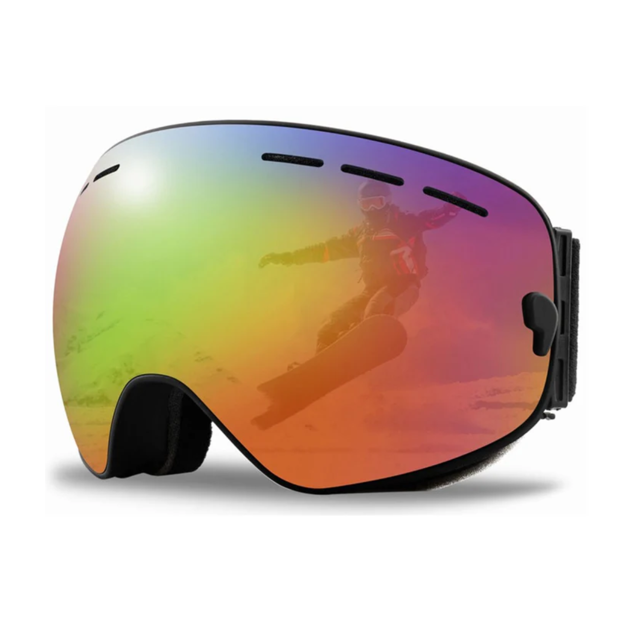 Anti-Fog and Ventilated Ski Goggles