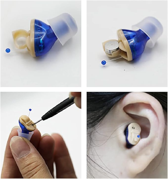 Marcherelle™ – Aides Auditives Rechargeables Numériques avec Son Clair