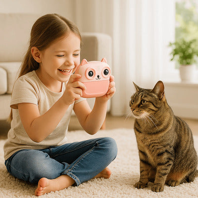 Marcherelle™ – Appareil Photo Instantané Enfant Double Objectif 32MP