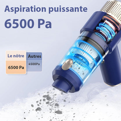 Marcherelle™ – Aspirateur Voiture Sans Fil Puissant et Efficace