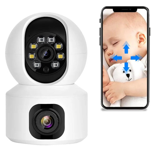 Marcherelle™ – Babyphone Connecté 360° Caméra 2K HD avec Vision Nocturne