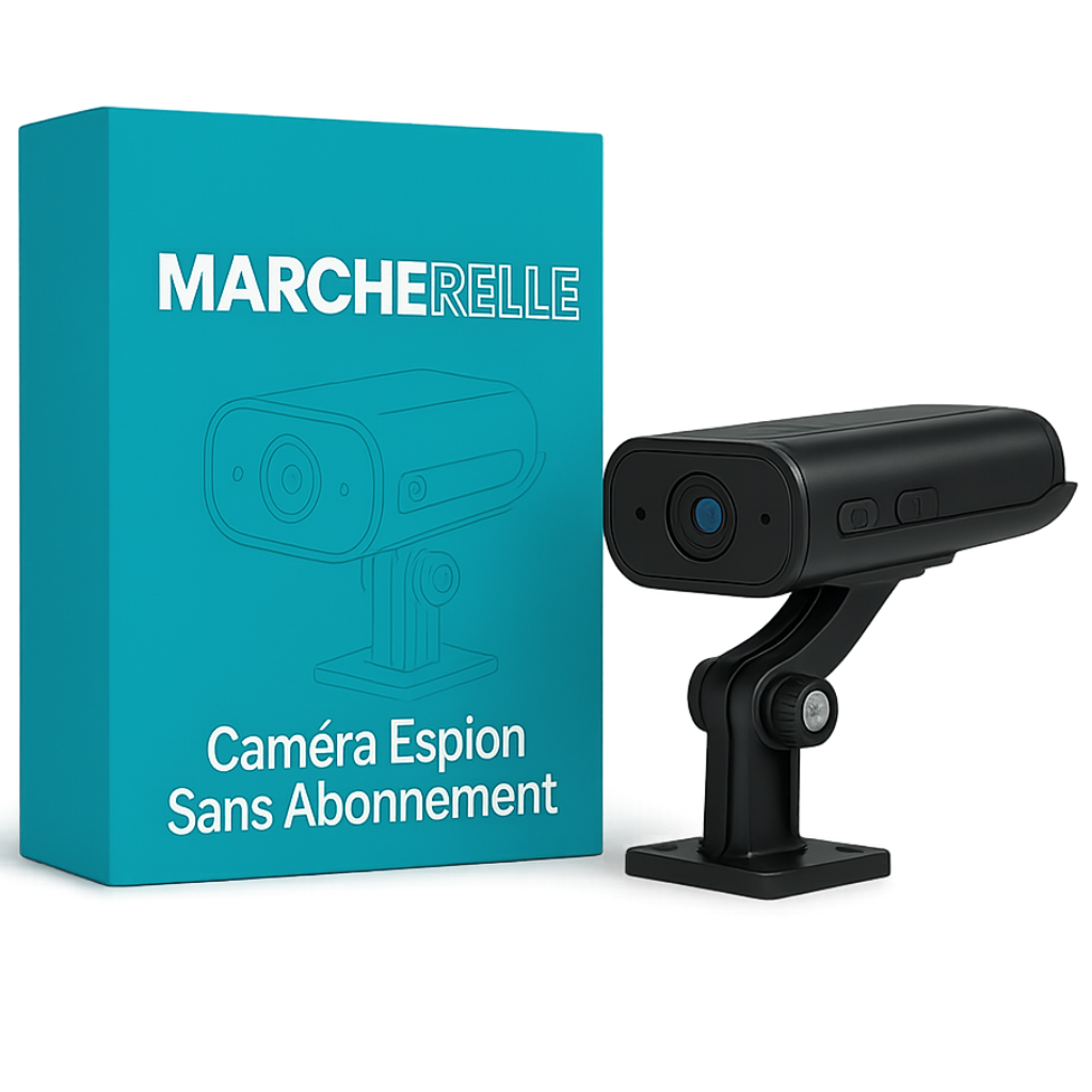 Marcherelle™ – Caméra de Surveillance Sans Fil 1080p Vision Nocturne & Détection de Mouvement