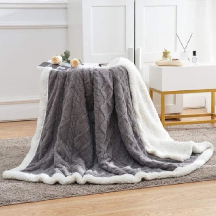 Marcherelle™ – Couverture Lestée Douce & Relaxante